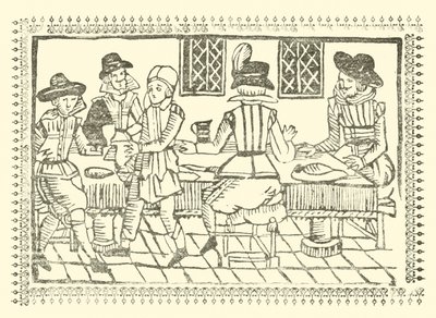 Ilustração para As Baladas Roxburghe (xilogravura) de (after) English School