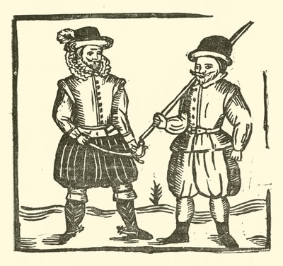 Ilustração para As Baladas Roxburghe (xilogravura) de (after) English School