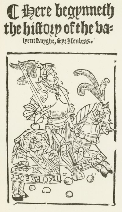 Sir Isumbras (gravura) de (after) English School