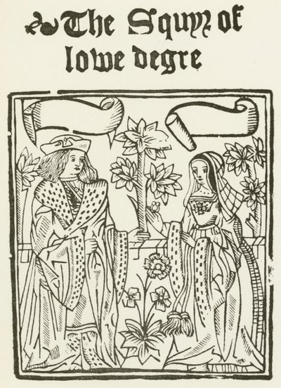 O Squyr Of Iowe Degre (gravura) de (after) English School