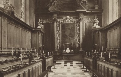 Capela do Trinity College de (after) English photographer