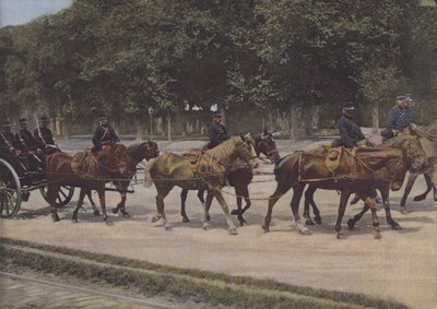 Artillerie (foto colorida) de (after) French Photographer