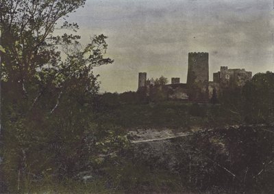 Chateaubrun (foto colorida) de (after) French Photographer