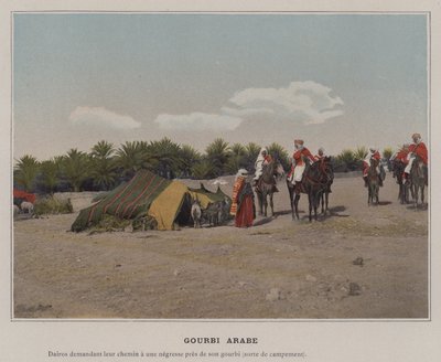 Gourbi Arabe (foto colorida) de (after) French Photographer