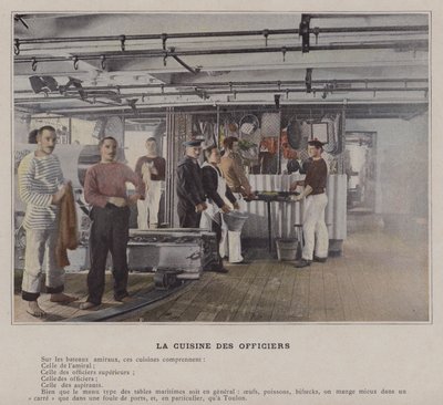La Cuisine des Officiers (foto colorida) de (after) French Photographer