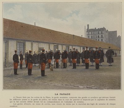 La Parade (foto colorida) de (after) French Photographer
