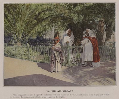 La Vie au Village (foto colorida) de (after) French Photographer