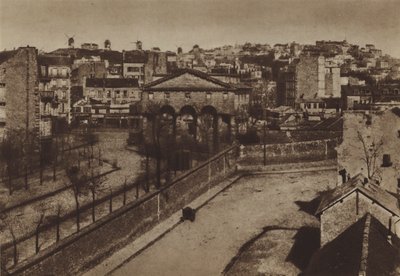 A barreira Clichy (foto a p/b) de (after) French Photographer