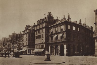 A antiga estação Saint-Lazare (foto a p/b) de (after) French Photographer