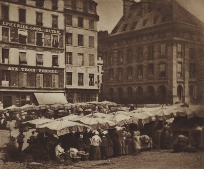 O Quai du Marche Neuf (foto a p/b) de (after) French Photographer