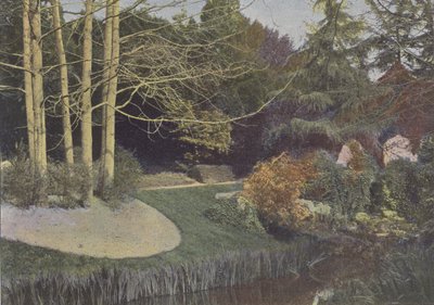 Nantes, The Jardin des Plantes (foto colorida) de (after) French Photographer