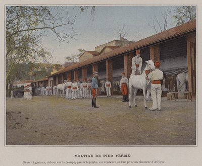 Voltige de Pied Ferme (foto colorida) de (after) French Photographer