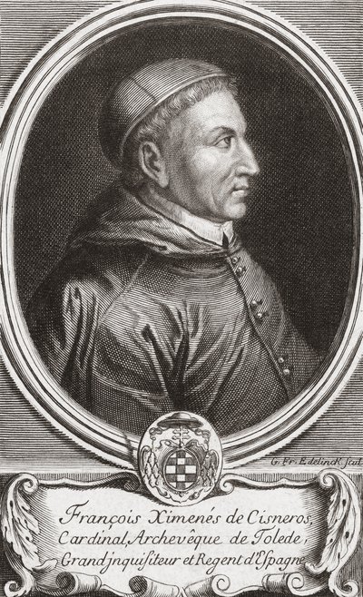Francisco Jiménez de Cisneros. Retrato de (after) French School