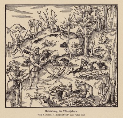 Prospeção (xilogravura) de (after) German School