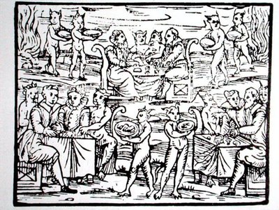 A Festa do Feiticeiro, cópia de uma ilustração do 