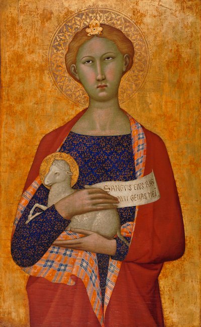 Santa Inês de (attr. to) Master of the Straus Madonna