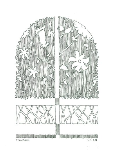 Árvore floral de Urs Grünenfelder