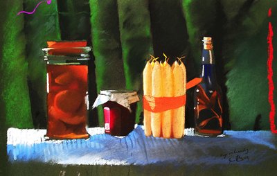A noite antes do Natal 40x60 de Simon Fletcher