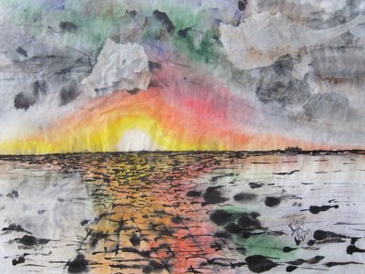 Céu sobre Föhr de Christian Piecuch