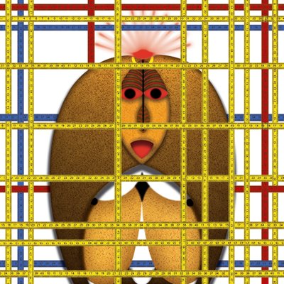 Racionalidade Animal (I) - Homenagem a Piet Mondrian de Alexander Eibach