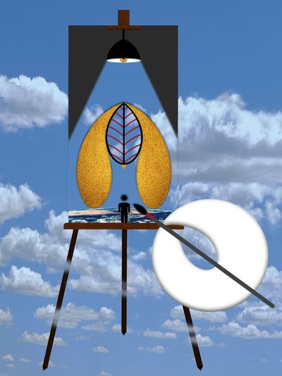 Die Malkunst (III) de Alexander Eibach