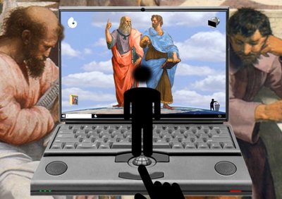 A conversa sem fim (II) (da série: Windows) de Alexander Eibach