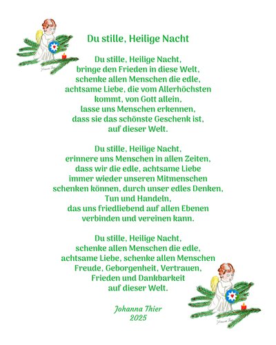 Noite santa e silenciosa de Johanna Thier