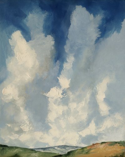 Montanhas distantes de M. Vet