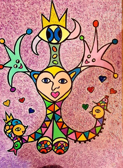 O coração que se contempla a si próprio de Steffi_Seiler_Art
