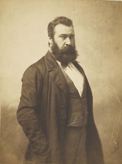 Jean-François Millet, 1856-58 (impressões de papel salgado de negativos de vidro) de Nadar