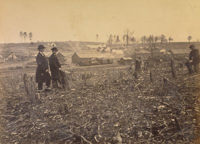 N.º 91. Estação de Fairfax - Caminho de ferro de Orange e Alexandria. de A.J. Russell