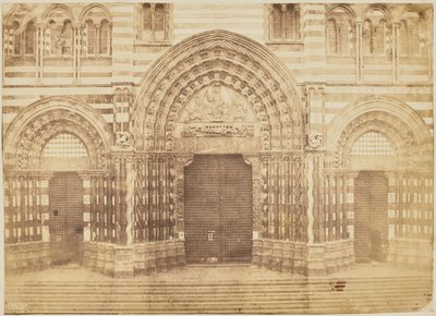 [Portas da Catedral de Génova]. de A. Bardou