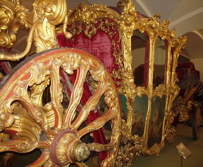 Imperatriz Elisabeth Petrovnas Royal Coach, 1754 de A. Drillerosse