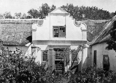 Casa da escola Pearl Valley, África do Sul, 1931. de A. Elliot