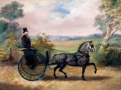 Homem em Gig, 1862 de A. Heaning