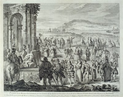 Procissão de Janus, 1764 de A. J. De Fehrt