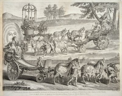 A Carruagem de Apolo, 1764 de A. J. De Fehrt