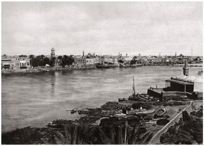 Bagdá moderna, a cidade dos califas, Iraque 1925 de A. Kerim