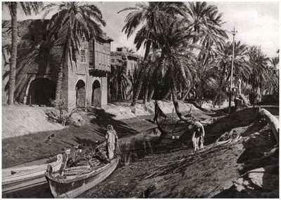 Serai Creek, Basra, Iraque, 1925 de A. Kerim
