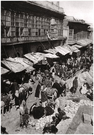 O Sheikh Gazal Market em Ashar, Basra, Iraque, 1925. de A. Kerim