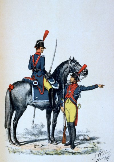 Gendarmaria Imperial de Paris, 1813 1887 de A. Lemercier