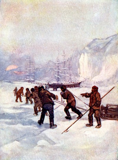 Os navios foram chamados de Terror e Erebus, 1847, 1905. de A. S. Forrest