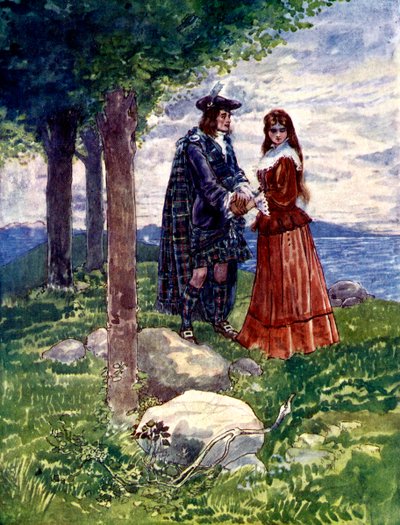 Eles se despediram tristemente, 1746, 1905. de A. S. Forrest
