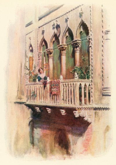 Varanda Palazzo Bragadin de A. Trevor Haddon