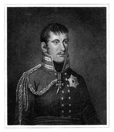 Frederico Guilherme III, rei da Prússia, 1815. de A. Wheltier