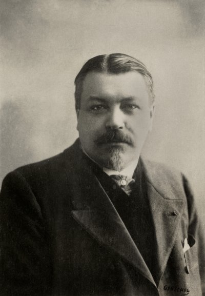 Retrato do escritor Paul Eugene Leon Ginisty (foto) de Aaron Gerschel