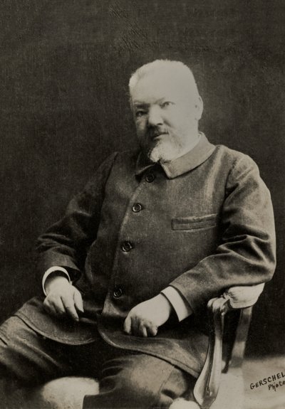 Retrato do escritor Jean Joseph Cornely (foto) de Aaron Gerschel