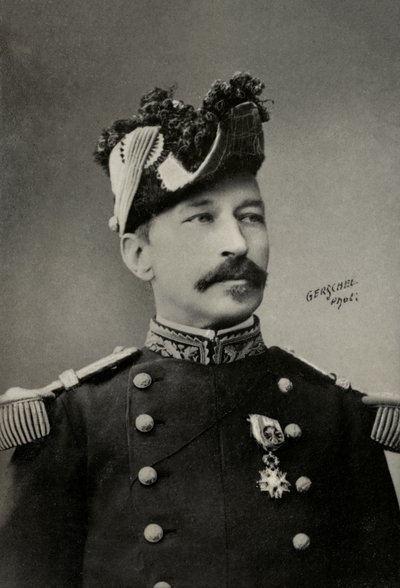 Retrato do general André Louis (foto) de Aaron Gerschel