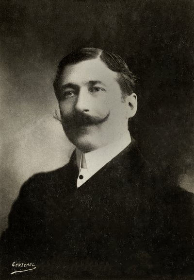 Retrato do artista francês Armand Numes (1857) de Aaron Gerschel