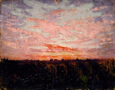 Sunrise or Sunset, estudo para o livro Concealing Coloration in the Animal Kingdom de Abbott Handerson Thayer